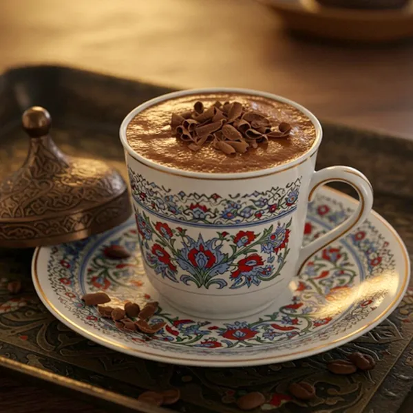 Aromalı Türk Kahvesi Çikolatalı